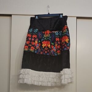 Floral Oaxaca Skirt